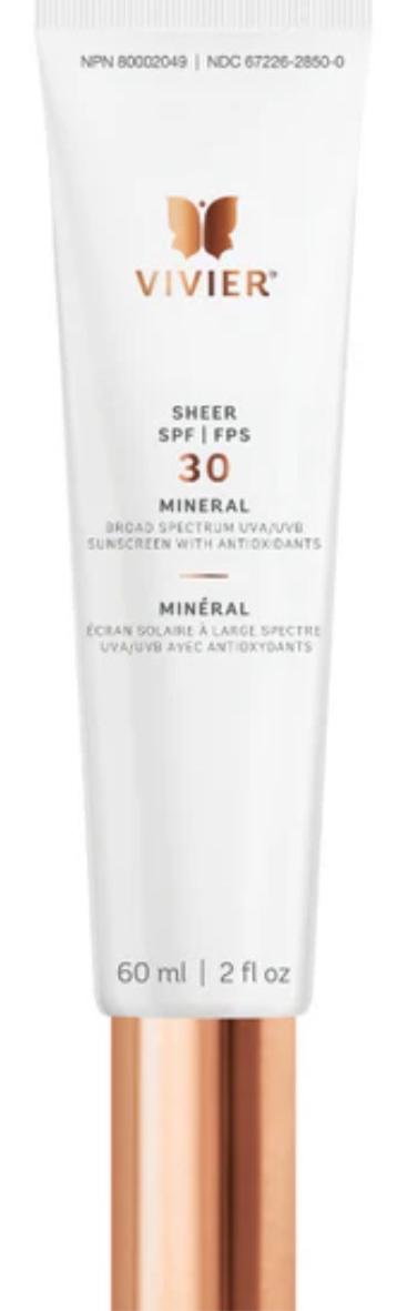 Vivier Sheer Mineral Sunscreen SPF 30