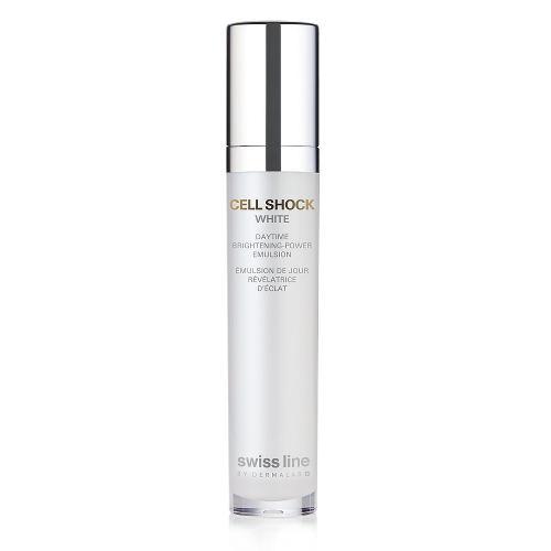 Swiss Line by Dermalab, Cell Shock White, DAYTIME BRIGHTENING-POWER EMULSION, Accent on Beauty