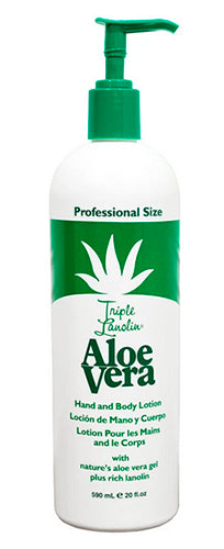 Triple Lanolin Aloe Vera Hand and Body Lotion with Nature's aloe vera gel plus rich lanolin - Accent on Beauty