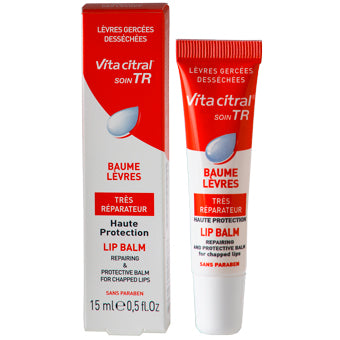 VITA CITRAL Total Repair Lip Balm: Moisturizes, repairs, soothes and protects dry and chapped lips - Accent on Beauty