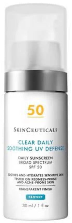 SKINCEUTICALS CLEAR DAILY SOOTHING UV DEFENSE SPF 50- Accent on Beauty