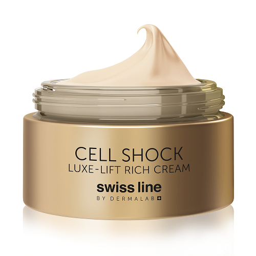 Swiss LIne by Dermalab Cell Shock Luxe-Lift Rich Cream Accent on Beauty