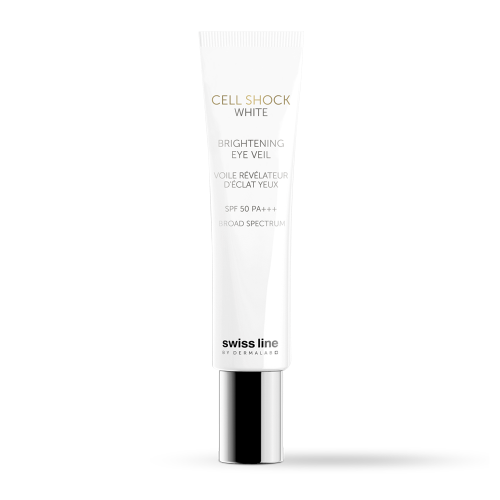 Swiss Line by Dermalab - Cell Shock White Brightening Eye Veil SPF 50 PA+++ Broad Spectrum - Accent on Beauty