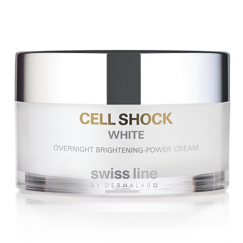 Swiss Line by Dermalab, Cell Shock White, OVERNIGHT BRIGHTENING-POWER CREAM, Accent on Beauty