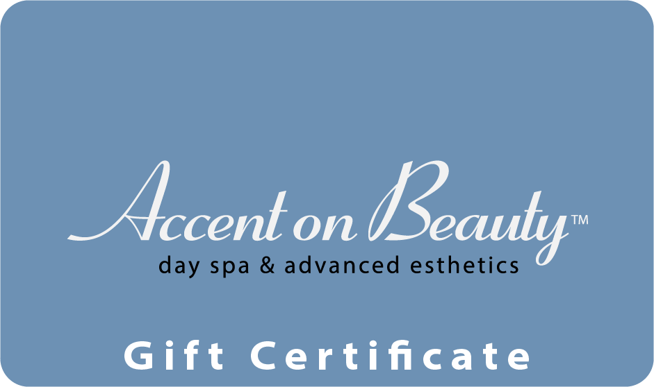 Accent on Beauty Gift Card/Certificates