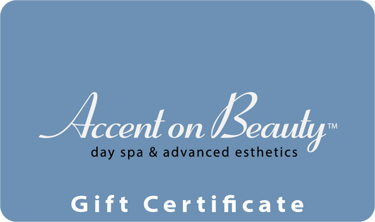 Accent on Beauty Gift Card/Certificates
