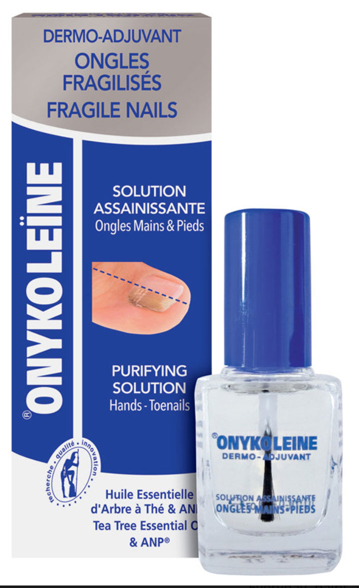 Onykoleine Purifying Solution for Fragile Nails - Accent on Beauty