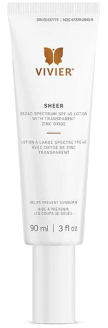 Vivier Sheer Broad Spectrum SPF 45 Lotion - Accent on Beauty