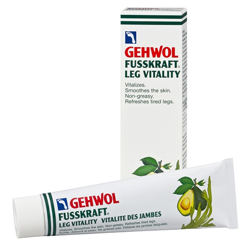 Gehwol Leg Vitality - Vitalizes Smooths the Skin Non-Greasy Refreshes Tired Legs - Accent on Beauty 